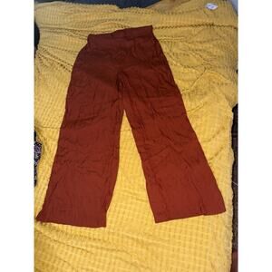 Women’s Rachel Roy Linen Pants Flare Leg Size Medium